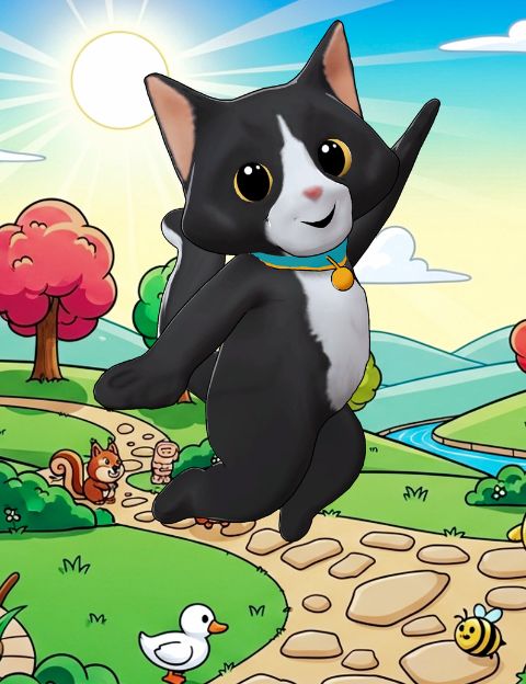 Software de animación 3D para animadores Gato Animado Krikey AI
