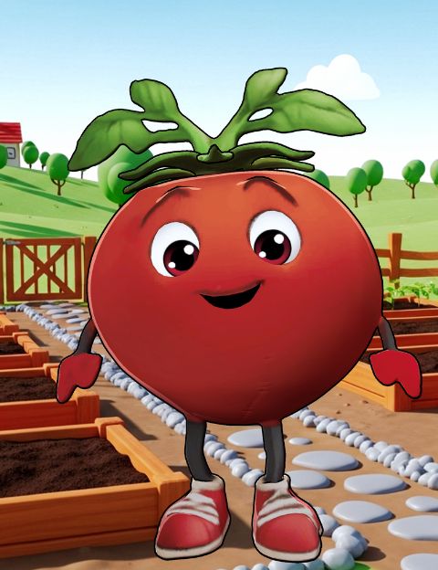 Video de animación para empresas animación para redes sociales Tomate Animado Krikey AI
